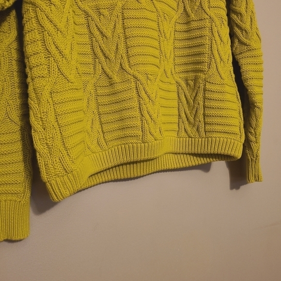 Talbots | Women's Vintage Cableknit Crewneck Sweater (Size Small) - Picture 7 of 12